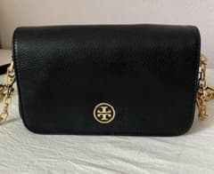 【美品】TORY BURCH チェーン ショルダーバッグ ブラックのサムネイル