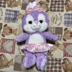 Merci Lapin メルシーラパン　ぬいぐるみ うさぎ パープルのサムネイル