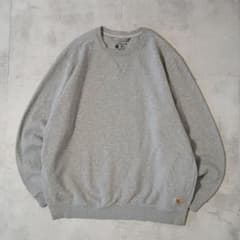 Carhartt 자동차 하트 헤비 온스 스웨트 이전 V 그레이 멕시코제