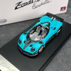 ●イタリア／パガーニ バルケッタ 1/32 +駐車場 LED 照明セット LCD 1/64 パガーニ ゾンダ HP バルケッタ ライトブルー - メルカリ