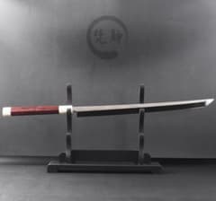 7944マグロ包丁両刃鏡面仕上げ 鞘付刃渡700mm刺身包丁スネークウッド八角柄 7944マグロ包丁両刃鏡面仕上げ 鞘付刃渡700mm刺身包丁スネークウッド