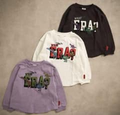 BREEZE 福井県立恐竜博物館コラボ　長袖Tシャツ　ホワイトのサムネイル