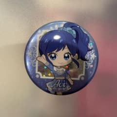 アイカツ 10th映画グッズ アオイ 缶バッジのサムネイル