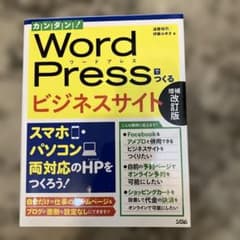 カンタン!WordPressでつくるビジネスサイト : スマホ・パソコン両対応…のサムネイル