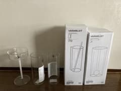 IKEA VARMBLIKT 花瓶 グラス IKEA VARMBLIKT 花瓶 グラス - メルカリ