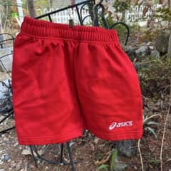 asics 赤 ショートパンツのサムネイル