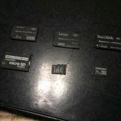 メモリーカードのサムネイル