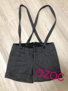 ショートパンツ サロペット OZOCのサムネイル