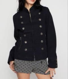 LAGUA GEM COTTON NAPOLEON ジャケット BLのサムネイル