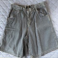 RRL 三つ星タグ ヒッコリー ショーツ 古着 - メルカリ