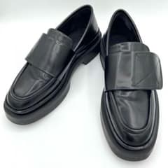 美品】JVAM PLAIN PEOPLE ローファー 黒 37 厚底 - メルカリ