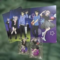 よふかしのうた ラウンドワン限定 アクリルスタンド&クリアファイル 5