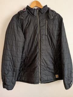 Carhartt ブラック キルティングジャケットのサムネイル