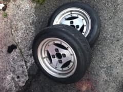 ホイールアドバンA3A 6j  175/60r14 Z3付き  ２本のサムネイル