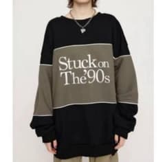 SLY 2WAY スウェット COLOR BLOCKING PIPING BLK - メルカリ