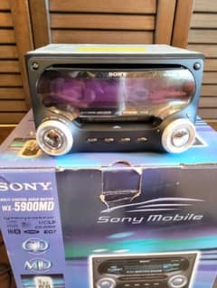 動作確認済】SONY WX-5900MD ソニー CDMD カーステレオ - メルカリ