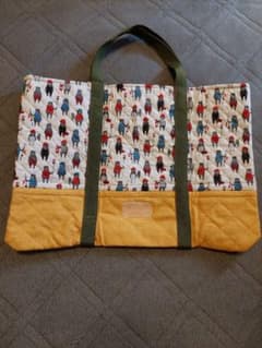 通園バック　レッスンバック　ハンドメイド　バッグ　キルトのサムネイル