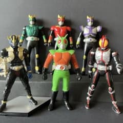 仮面ライダーフィギュア ソフビ6体セット