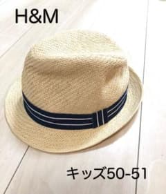 H&M 麦わら帽子 ストローハット キッズ 50-51のサムネイル