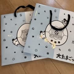 大たまごっち 紙袋 ショップ袋 2枚セットのサムネイル