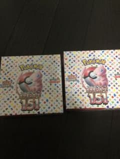ポケモンカード　151 シュリンク付き　未開封　boxのサムネイル