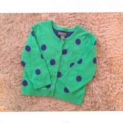 【matt様専用】baby GAP ♡ ドット柄 80cm カーディガンのサムネイル