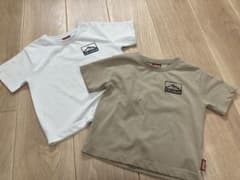 COLEMAN Tシャツ 2色セット ホワイト ベージュ(110cm)のサムネイル