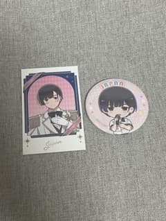 ヘタリア 日本 缶バッジ ブロマイド セット ラウンドワン ROUND1
