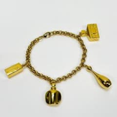 ディオール Dior ブレスレット 香水 バングル ゴールド MBZ816 - メルカリ