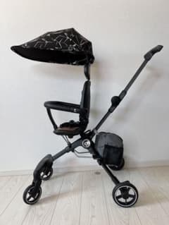 delama S1 折りたたみ三輪車 ベビーカー 日除け・バッグ付き - メルカリ
