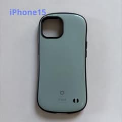 iFace iPhone 15 ケース (くすみグリーン)のサムネイル