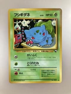 フシギダネ　ポケカ　旧裏のサムネイル