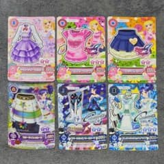 アイカツ カード まとめ売り 6枚 セットのサムネイル