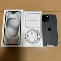 iPhone 15 ブラック 128GBのサムネイル