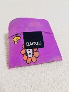 【BAGGU】エコバッグ スヌーピー ピンク babyのサムネイル