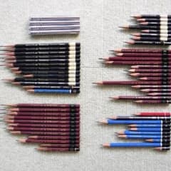 鉛筆57本＋鉛筆ホルダー4本セットのサムネイル