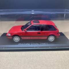 ホンダ シビック (1987) 1/43 ダイキャストモデルのサムネイル