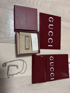ま*ん様 GUCCI インターロッキングペンダントネックレスのサムネイル