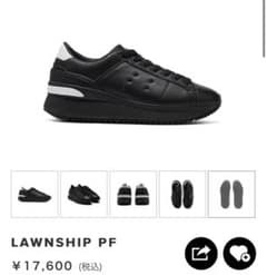 オニツカタイガー　Onitsuka Tiger LAWNSHIP PFコラボのサムネイル