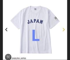 ワークマン 侍ジャパン JAPANロゴTシャツ ホワイト 野球日本代表 応援のサムネイル