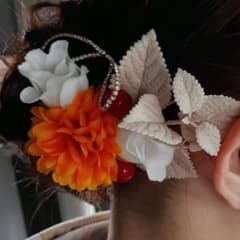 ヘアーアクセサリー 成人式 卒業式 結婚式 七五三 パーティー ５点セットのサムネイル