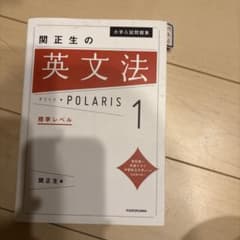 大学入試問題集 関正生の英文法ポラリス[1 標準レベル]のサムネイル