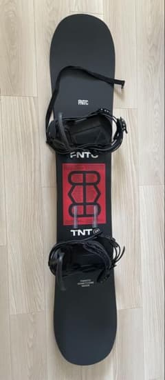 美品】スノーボード一式 FNTC TNTR 150cm ダブルキャンバー - メルカリ