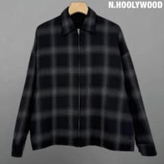 N.HOOLYWOOD オンブレ ジップ シャツ ジャケット エヌハリウッド