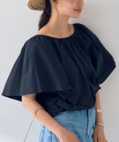 Rouge vif la cle シルク混コットンフォルムブラウスのサムネイル