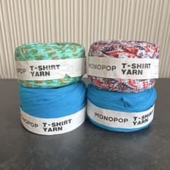 ズパゲッティMONOPOP T-SHIRT YARN 4個セットのサムネイル