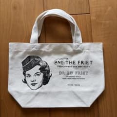 ☆AND THE FRIET キャンバストートバッグ☆のサムネイル