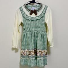 axes femme kids 可愛いチョコミントなワンピースのサムネイル