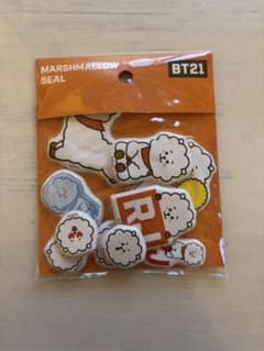 BT21 マシュマロシール RJ