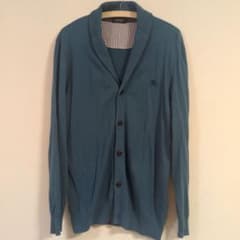 BURBERRY BLACK LABEL ショールカラー カーディガン 3のサムネイル